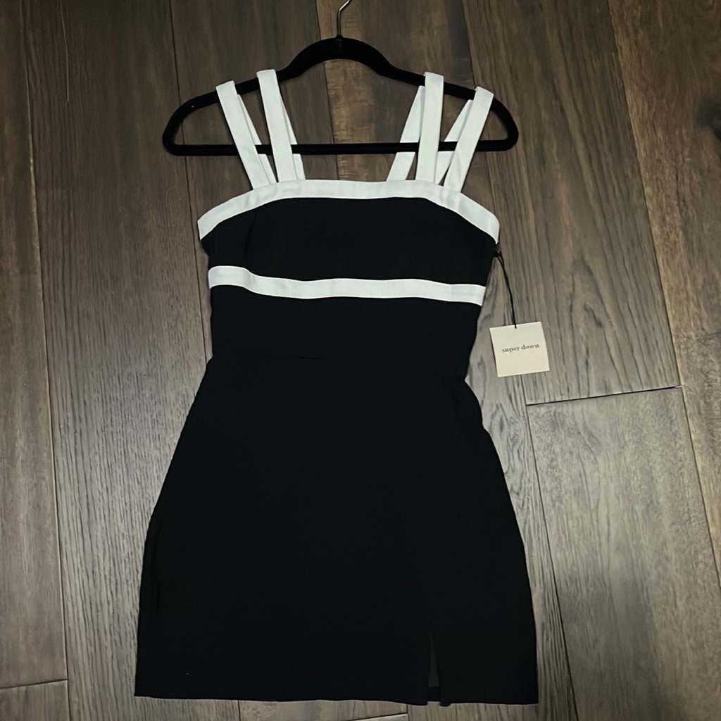 Nwt Super Down Mini Dress